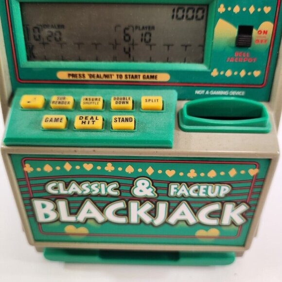 Radio Shack Blackjack Electronic Automatic Jackpot Savings Bank - Picture 3 of 13